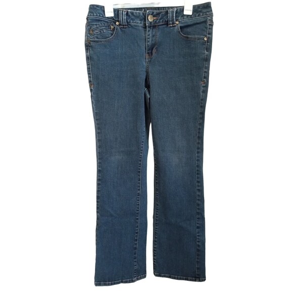 Lane Bryant dark wash Slim Boot denim jeans - Picture 1 of 6